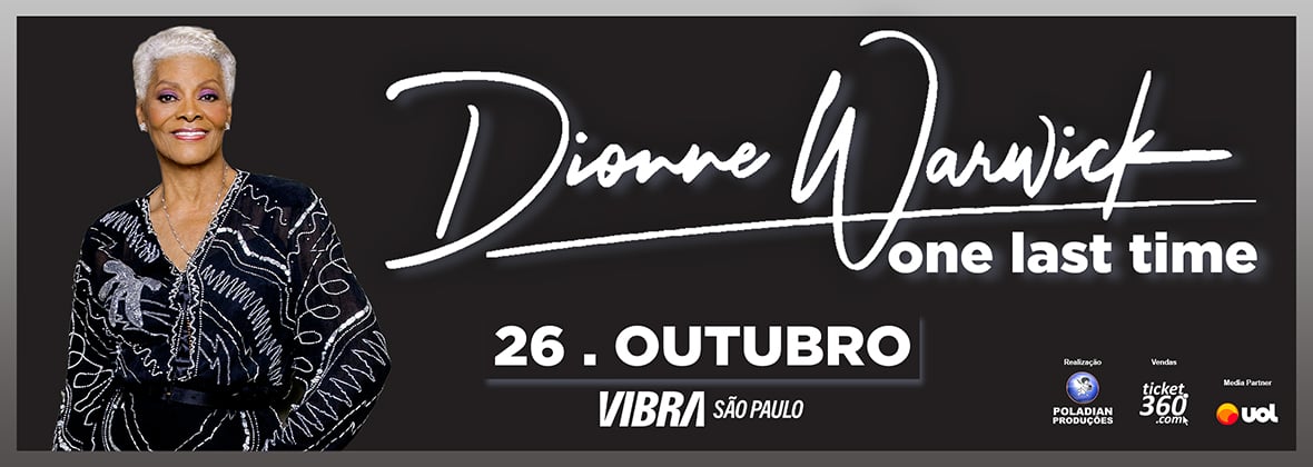 Show Dionne Warwick 26/10 às 21h,  image number 0